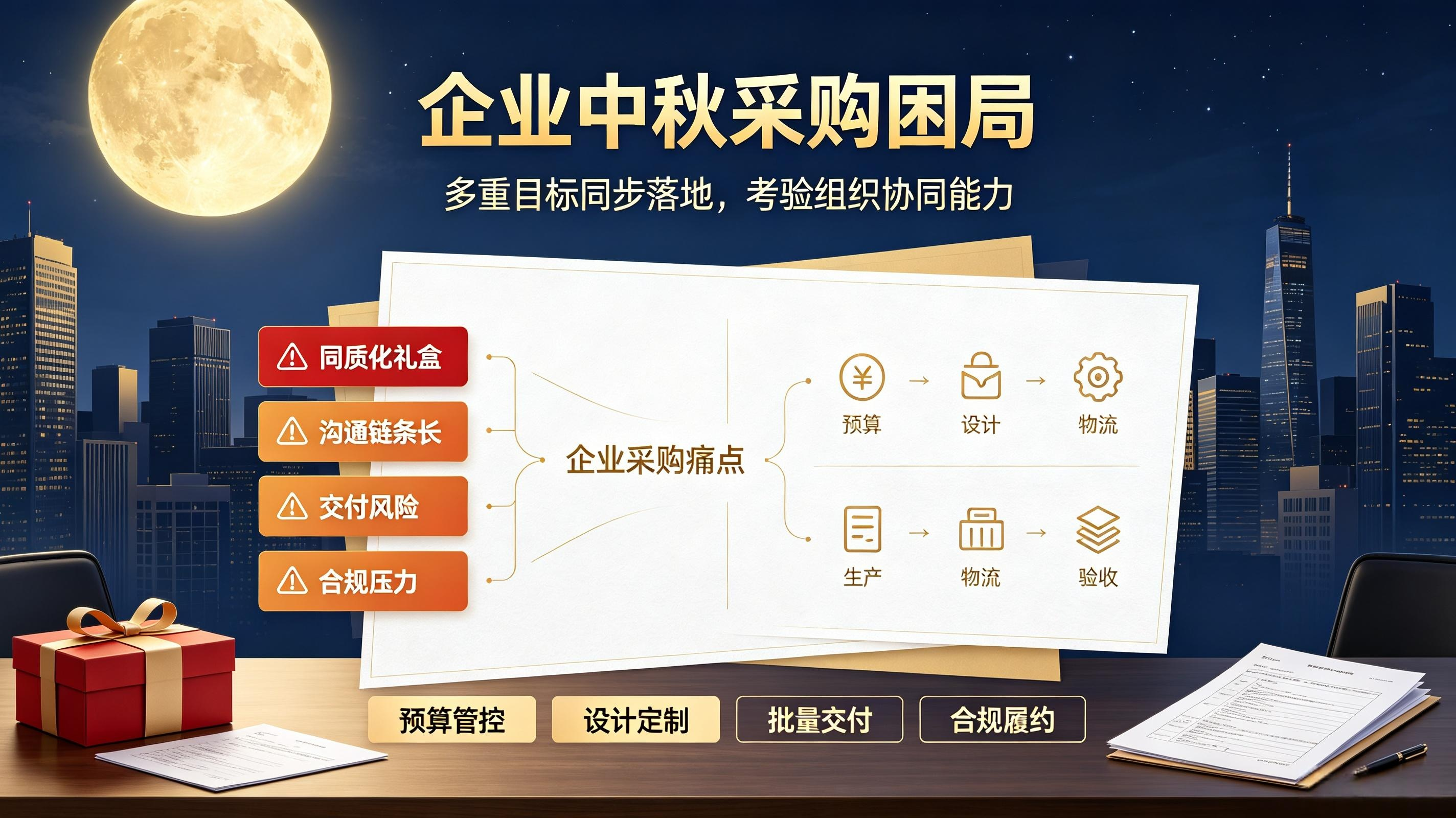 中秋企业福利礼盒定制，选对服务商解决采购全链路难题